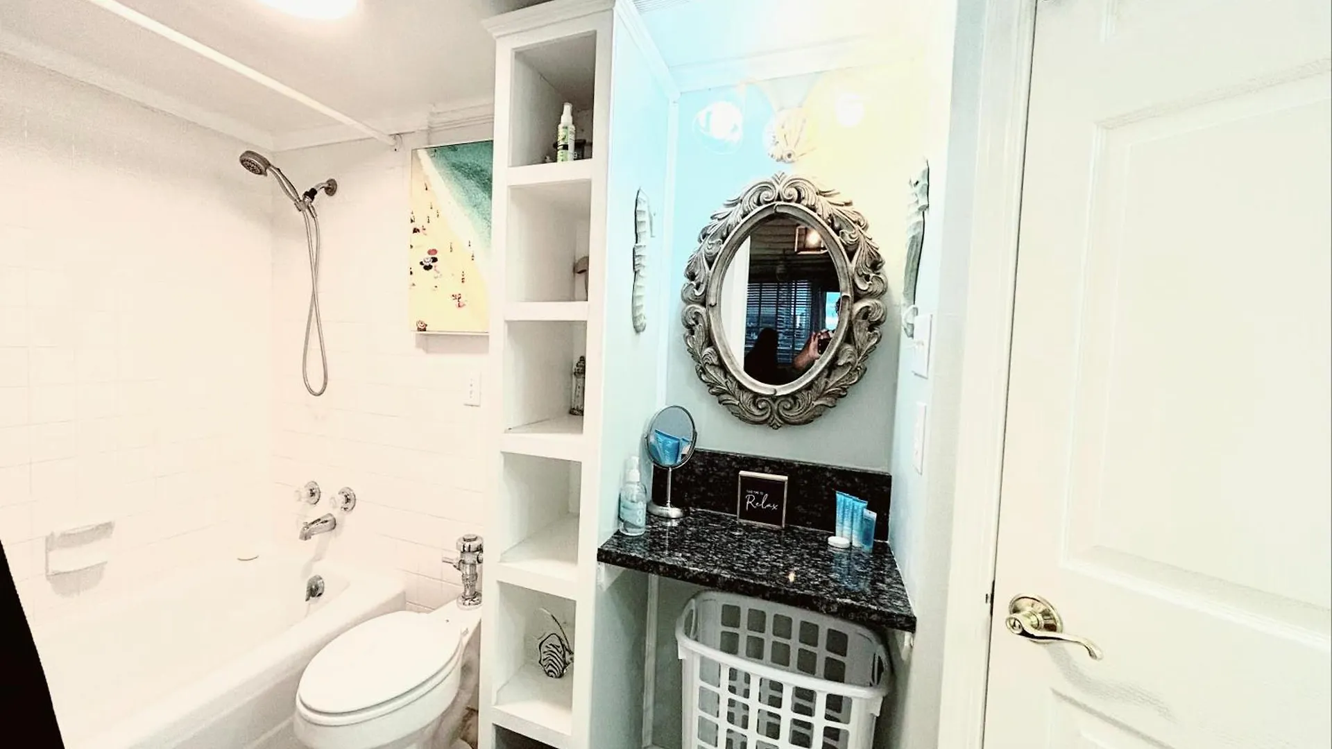 Couples Getaway, Honeymoon Sweet, Perfectly Cozy Beach Front Condo With Kitchen, Pool, Free Parking,Check-In At Door 巴拿马城 公寓式酒店