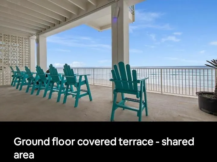 Couples Getaway, Honeymoon Sweet, Perfectly Cozy Beach Front Condo With Kitchen, Pool, Free Parking,Check-In At Door Panama City Beach 0*,