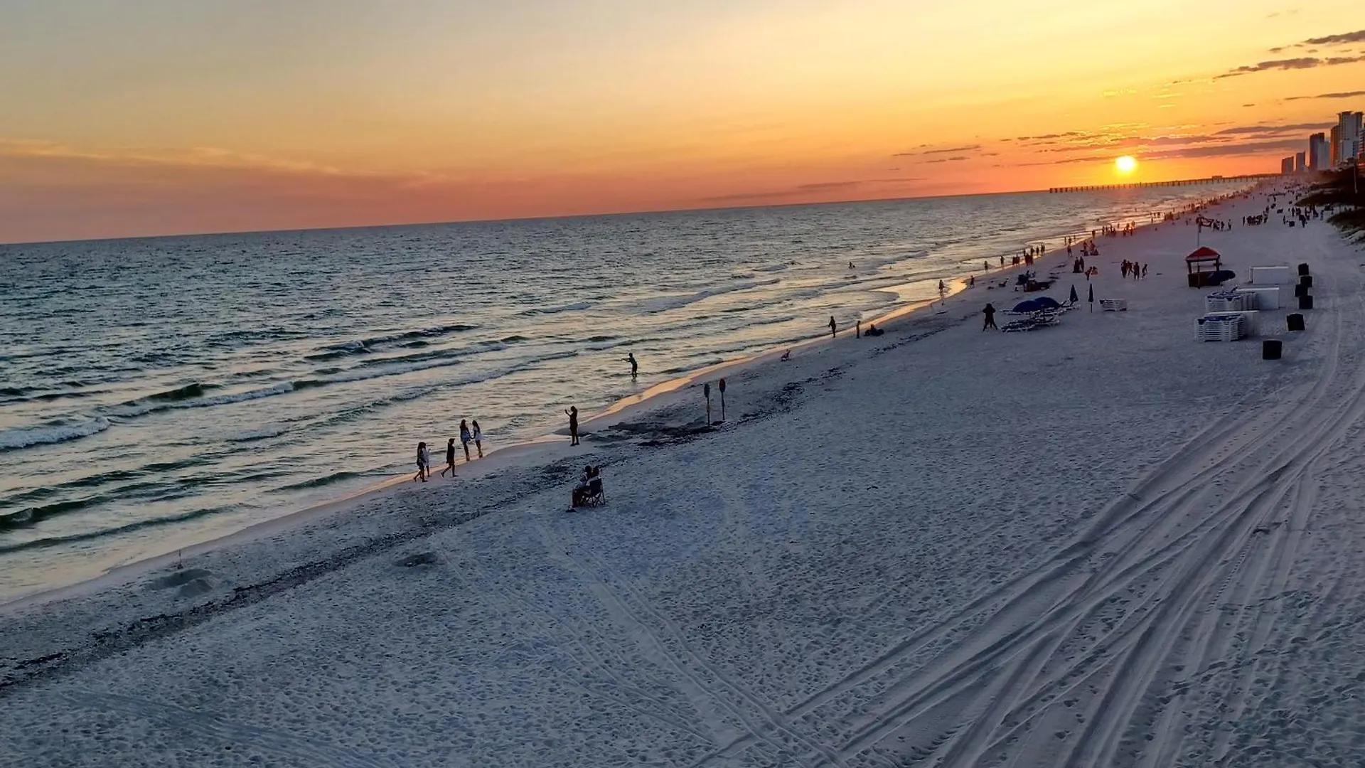 Couples Getaway, Honeymoon Sweet, Perfectly Cozy Beach Front Condo With Kitchen, Pool, Free Parking,Check-In At Door Panama City Beach Ξενοδοχείο με διαμερίσματα
